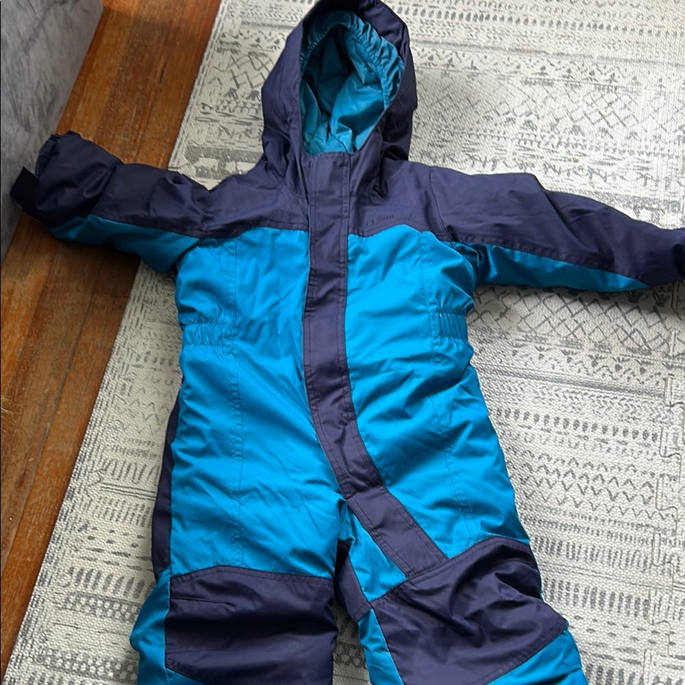 Children's Blue and Navy Snowsuit